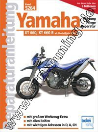  Yamaha-Motorrad XT 660 / XT 660 R - Reparaturanleitung ab 2004