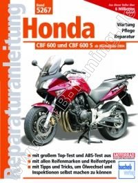  Honda-Motorrad CBF 600 / CBF 600 S - Reparaturanleitung 2004-2008