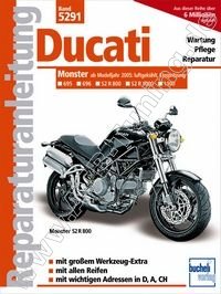  Ducati-Motorrad Monster 695, 695 Dark - Reparaturanleitung 2007-2008