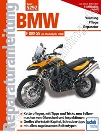  BMW-Motorrad F 800 GS - Reparaturanleitung ab 2008