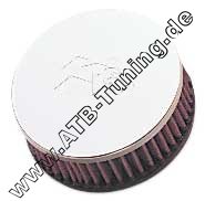 K&N Universal-Luftfilter mit Chromkappe 62 mm  