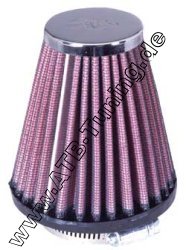 K&N Universal-Luftfilter mit Chromkappe 52 mm  
