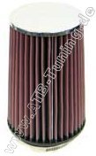 K&N Universal-Luftfilter mit Chromkappe 89  