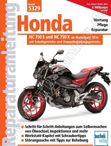  Honda-Motorrad NC 750 S, X - Reparaturanleitung ab 2014