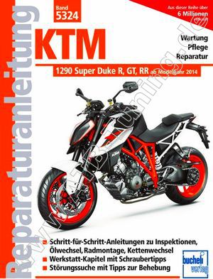  KTM-Motorrad Superduke 1290 - Reparaturanleitung ab 2014