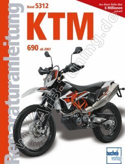 KTM 690 Enduro, Supermoto, Duke, SMC - Reparaturanleitung