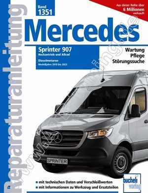  Mercedes Sprinter (907) - Reparaturanleitung Diesel 2019-2023