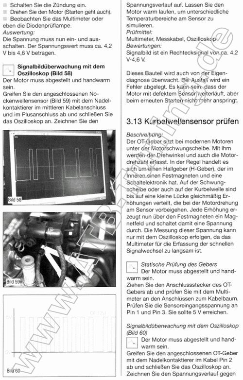   VW Caddy life - Reparaturanleitung