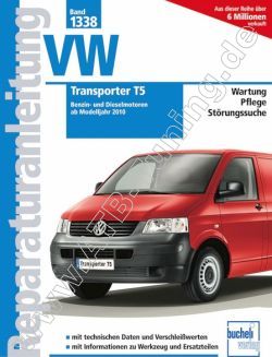  VW T5 Transporter / Multivan - Reparaturanleitung ab 2010