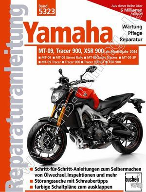  Yamaha-Motorrad MT 09 - Reparaturanleitung 2014-2020