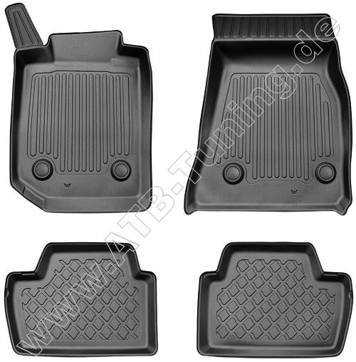 Fu�matten (Schalenmatten) BMW 2er Coupe (G42, G87) ab 08/2021