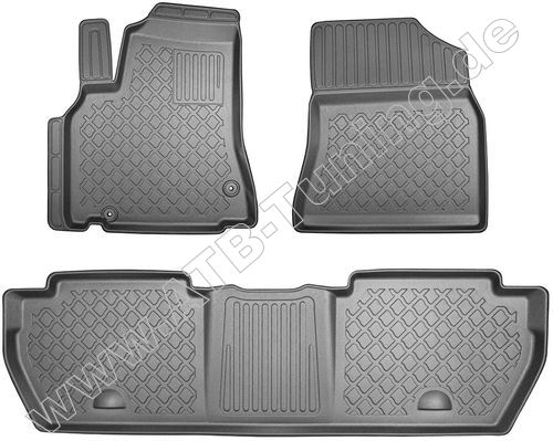 Fumatten (Schalenmatten) Citroen Berlingo II 2008-2018
