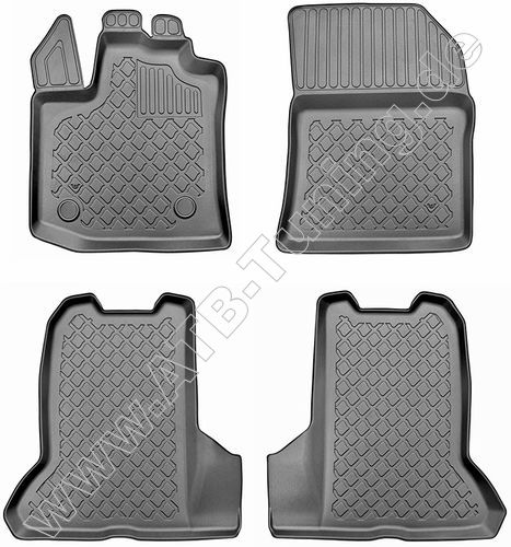 Fumatten (Schalenmatten) Dacia Dokker 11/2012-09/2021
