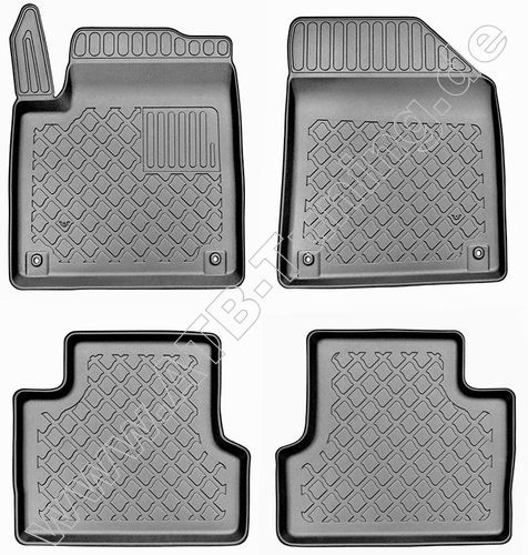 Fumatten (Schalenmatten) Jeep Cherokee (KL) 03/2014-12/2021