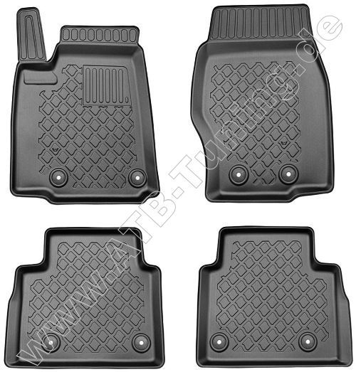 Fu�matten (Schalenmatten) Jeep Grand Cherokee V 4xe (WL) ab 05/2022