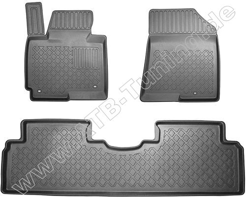 Fumatten (Schalenmatten) Kia Carens IV 2013-2019