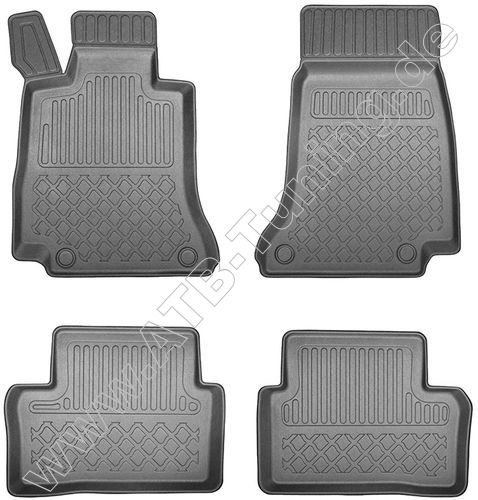 Fumatten (Schalenmatten) Mercedes E-Klasse (213) 01/2016-08/2023