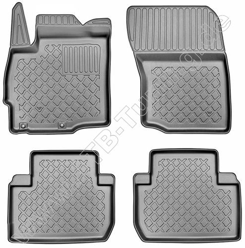 Fumatten (Schalenmatten) Mitsubishi Outlander III ab 09/2012