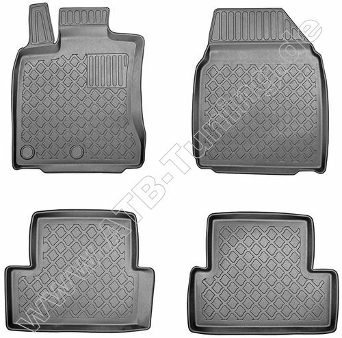 Fumatten (Schalenmatten) Nissan Qashqai (J10) 2007-2013