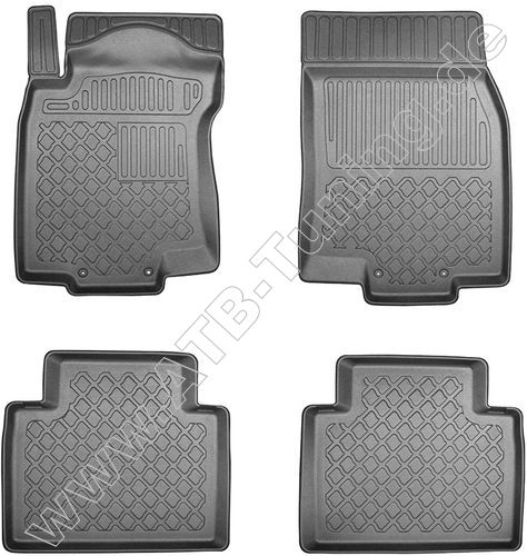 Fumatten (Schalenmatten) Nissan X-Trail (T32) 12/2013-12/2021