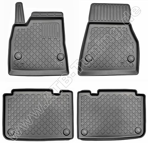 Fumatten (Schalenmatten) Tesla Model S 04/2015-12/2020