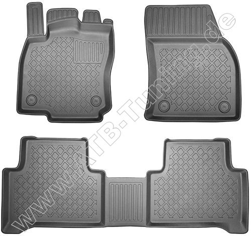 TOPFIT-Schalenmatte VW Touran 5-Sitzer, ohne Ladeboden